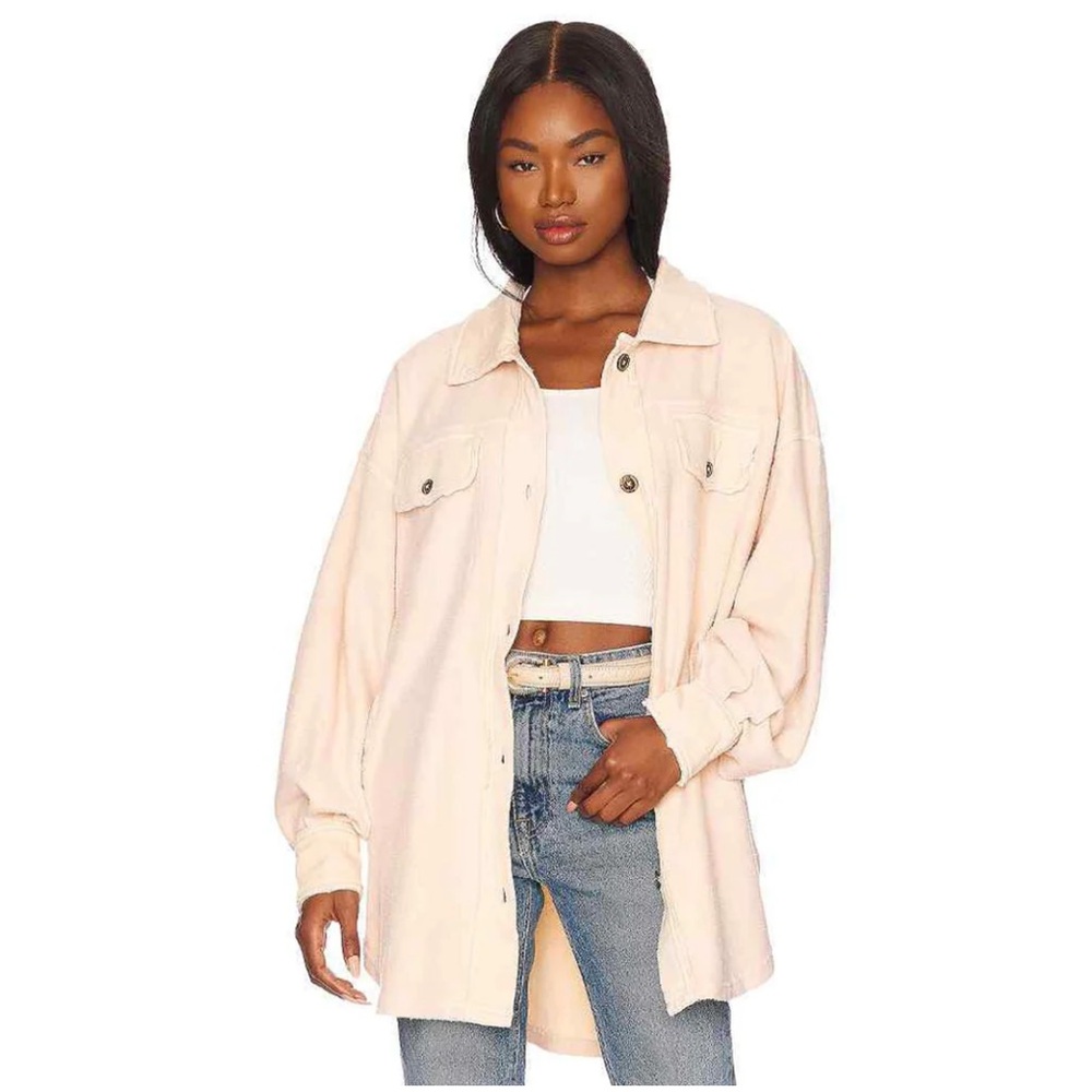 FREE PEOPLE Ruby Jacket in champagne dreams NWT